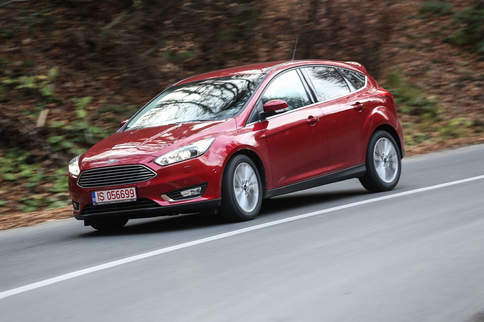 Candy Red Ford Focus